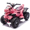 12V Electric Dinosaur ATV for Kids with Bluetooth, Music, and Lights in Rose Pink Magic Cars 18