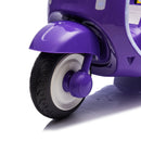 12V Kids Electric Ride-On Moped Motorcycle with Bluetooth and Power Display Magic Cars 12