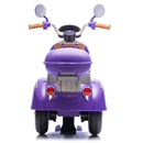 12V Kids Electric Ride-On Moped Motorcycle with Bluetooth and Power Display Magic Cars 17