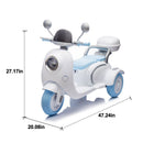 12V Kids Electric Ride-On Motorcycle Toy with 3 Wheels and Slow Start Safety Feature Magic Cars 5