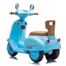 12V Electric Scooter for Kids with LED Lights and Music, Ages 3-6 Magic Cars 16