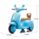 12V Electric Scooter for Kids with LED Lights and Music, Ages 3-6 Magic Cars 1