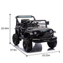 12V Kids Electric Ride-On Truck Car with Parental Remote Control and LED Lights Toy Magic Cars 16