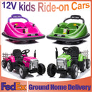 12V Kids Electric Ride-On Ground Loader Tractor Bumper Car with 360 Degree Rotation Magic Cars 10