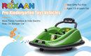 12V Kids Electric Ride-On Ground Loader Tractor Bumper Car with 360 Degree Rotation Magic Cars 19