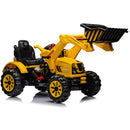 12V Battery-Powered Kids Ride-On Excavator Front Loader Construction Vehicle Magic Cars 3