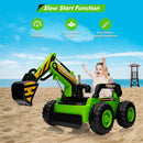 12V Kids Ride-On Excavator Truck with Remote Control and Electric Digging Arm Magic Cars 16