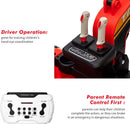 12V Kids Ride-On Excavator Truck with Remote Control and Electric Digging Arm Magic Cars 24