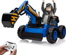 12V Kids Ride-On Excavator Truck with Remote Control and Electric Digging Arm Magic Cars Variant 4