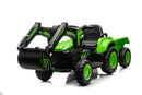 12V Kids Electric Ride-On 3-in-1 Excavator and Tractor with Detachable Trailer Magic Cars Variant 0