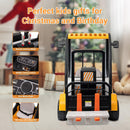 12V Kids Ride-On Forklift Battery Powered Toy with Liftable Fork and Pallet Magic Cars 6