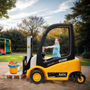 12V Battery-Powered Kids Ride-On Forklift Car with Remote and Liftable Top Fork Pallet Magic Cars 2