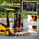 12V Battery-Powered Kids Ride-On Forklift Car with Remote and Liftable Top Fork Pallet Magic Cars 7