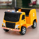 12V Kids Ride-On Garbage Truck with Warning Lights and 6 Recycling Accessories Magic Cars 5
