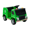 12V Kids Ride-On Garbage Truck with Warning Lights and 6 Recycling Accessories Magic Cars Variant 0