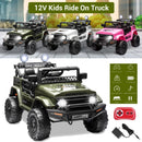 12V Rechargeable Kids Ride-On Jeep with 7AH Battery Powered Electric Truck Car Magic Cars 0