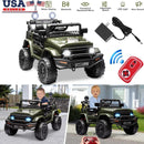 12V Rechargeable Kids Ride-On Jeep with 7AH Battery Powered Electric Truck Car Magic Cars 1