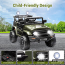 12V Rechargeable Kids Ride-On Jeep with 7AH Battery Powered Electric Truck Car Magic Cars 2
