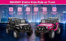 12V Electric Kids Ride On Jeep Car Toy Truck with Remote Control Magic Cars 10