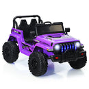 12V Kids Ride-On Jeep Car with 2.4G Remote Control in Purple Magic Cars 2