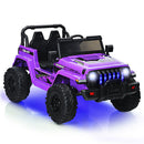 12V Kids Ride-On Jeep Car with 2.4G Remote Control in Purple Magic Cars Variant 0