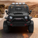 12V Electric Ride-On Jeep with Remote Control for Kids Ages 3-8 Black Magic Cars 0