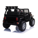 12V Electric Ride-On Jeep with Remote Control for Kids Ages 3-8 Black Magic Cars 11
