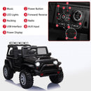 12V Electric Ride-On Jeep with Remote Control for Kids Ages 3-8 Black Magic Cars 5