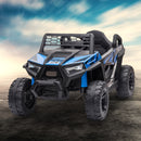 12V Kids Electric Ride-On Mini UTV Car with Front LED Lights and Horn, Single Seater Magic Cars 9