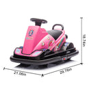 12V Kids Ride-On Motor Bumper Car with Integrated System, Four Wheels, and Waterfall Lights Magic Cars 1