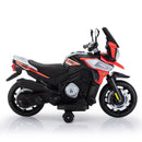 12V Battery-Powered Kids Ride-On Off-Road Motorcycle with Music Magic Cars 26