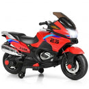 12V Red Electric Ride-On Motorcycle for Kids Magic Cars 1