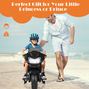 12V Kids Electric Ride-On Motorcycle with Training Wheels and Lights – Black Magic Cars 4