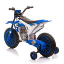 12V Kids Electric Ride-On Motorcycle with Dual 35W Motors and 2 Speeds Magic Cars 5