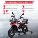 12V Electric Ride-On Motorcycle Toy with Adjustable High and Low Speeds for Kids Magic Cars 13