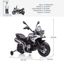 12V Electric Ride-On Motorcycle Toy with Adjustable High and Low Speeds for Kids Magic Cars 20