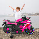 12V Battery-Powered Electric Ride-On Dirt Bike Motorcycle for Kids Magic Cars 19