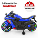 12V Battery-Powered Electric Ride-On Dirt Bike Motorcycle for Kids Magic Cars 5