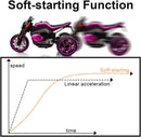 12V Electric 3-Wheel Ride-On Trike Motorcycle for Kids and Boys Magic Cars 6