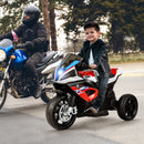 12V Kids Ride-On Motorcycle with Bright LED Headlights and Non-Slip Wheels Red Magic Cars 2