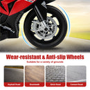 12V Kids Ride-On Motorcycle with Bright LED Headlights and Non-Slip Wheels Red Magic Cars 5