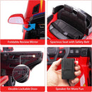 12V Battery-Powered Kids Ride-On Police Car with Remote Control 4-Wheeler Truck Magic Cars 7