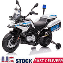 12V Kids Electric Police Ride-On Motorcycle with Battery and LED Lights Magic Cars Variant 0
