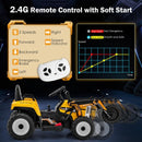 12V Yellow Kids Road Roller with 2.4G Remote Control Magic Cars 4