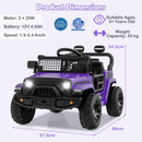 12V Electric Truck for Toddlers, Battery Operated Ride-On Toy Vehicle Magic Cars 8