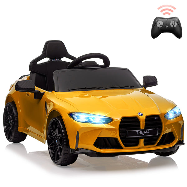 12V Kids Licensed BMW M4 Electric Ride-On Car with Remote Control Magic Cars 0