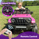 12V Electric Kids Ride-On Jeep with Battery-Powered Wheels, Remote Control, and LED Lights Magic Cars 1