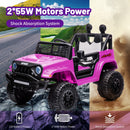 12V Electric Kids Ride-On Jeep with Battery-Powered Wheels, Remote Control, and LED Lights Magic Cars 4