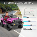 12V Kids Electric Ride-On Jeep Car with Battery Power, Remote Control, and LED Lights Magic Cars 7