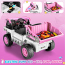 12V Kids Electric Ride-On Dump Truck with Remote Control and Power Wheels Magic Cars 10